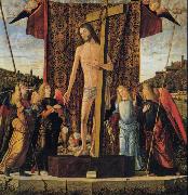 Christ between Four Angels, Vittore Carpaccio